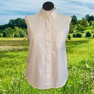 Y2K Pale Yellow Sleeves Blouse